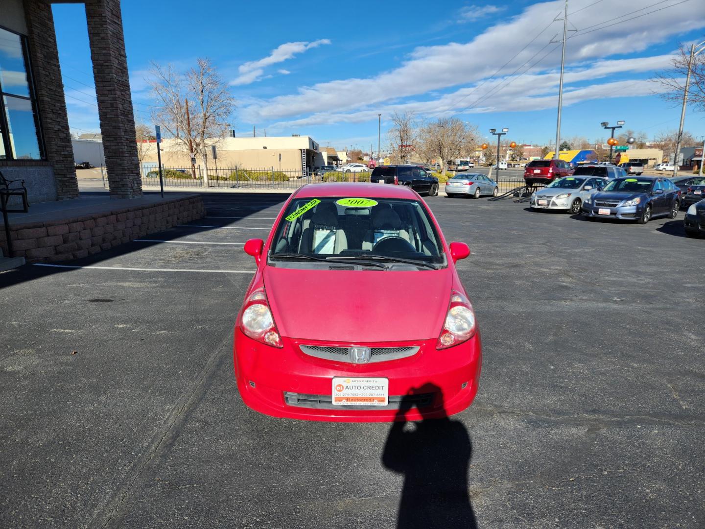 2007 HONDA FIT 5-SPEED MT (JHMGD37427S) with an 1.5L L4 SOHC 16V engine, located at 8595 Washington St., Thornton, CO, 80229, (303) 287-5511, 39.852348, -104.978447 - Photo#2